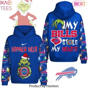 My Buffalo Bills Stole My Heart The Grinch Hoodie