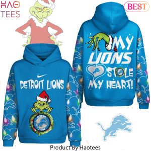 My Detroit Lions Stole  My Heart Hoodie