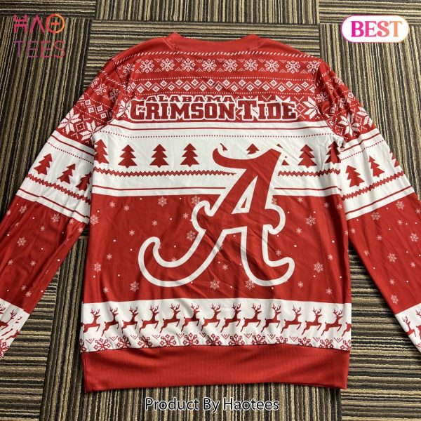 NCAA Alabama Crimson Tide Grinch Christmas Ugly Sweater