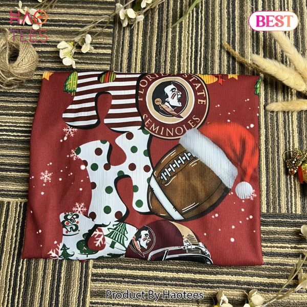 NCAA Florida State Seminoles HO HO HO Ugly Christmas Sweater