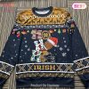 NCAA North Carolina Tar Heels Grinch Christmas Ugly Sweater