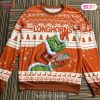 NCAA Texas Longhorns Grinch Christmas Ugly Sweater