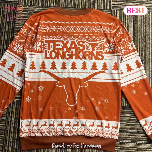 NCAA Texas Longhorns Grinch Christmas Ugly Sweater