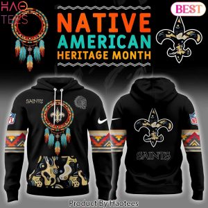 New Orleans Saints Native American Heritage Month Design Hoodie