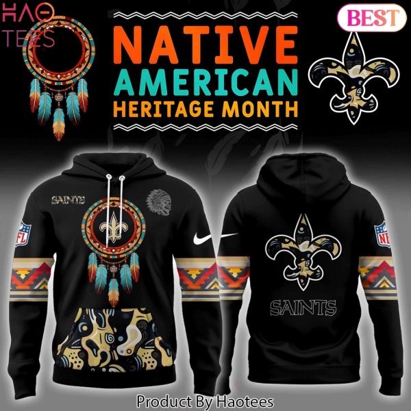 New Orleans Saints Native American Heritage Month Design Hoodie