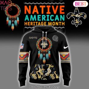 New Orleans Saints Native American Heritage Month Design Hoodie