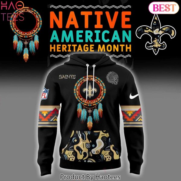 New Orleans Saints Native American Heritage Month Design Hoodie