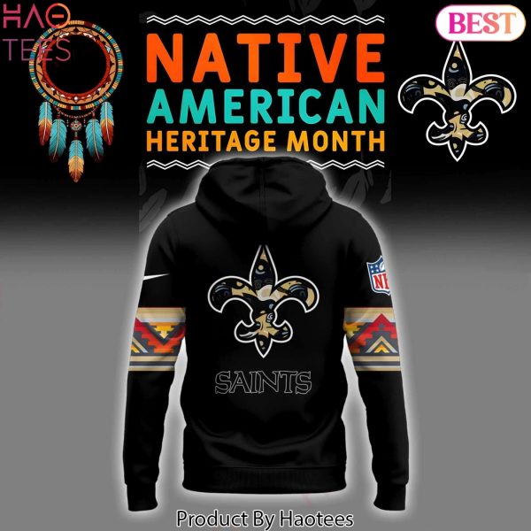 New Orleans Saints Native American Heritage Month Design Hoodie