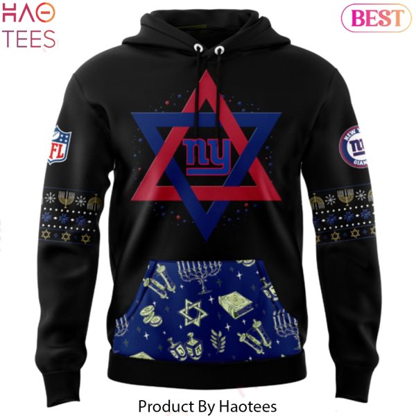 New York Giants 2024 Hanukkah Holliday Hoodie