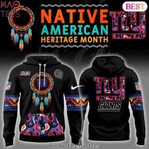 New York Giants Native American Heritage Month Design Hoodie