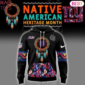 New York Giants Native American Heritage Month Design Hoodie