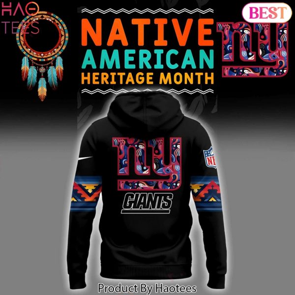 New York Giants Native American Heritage Month Design Hoodie