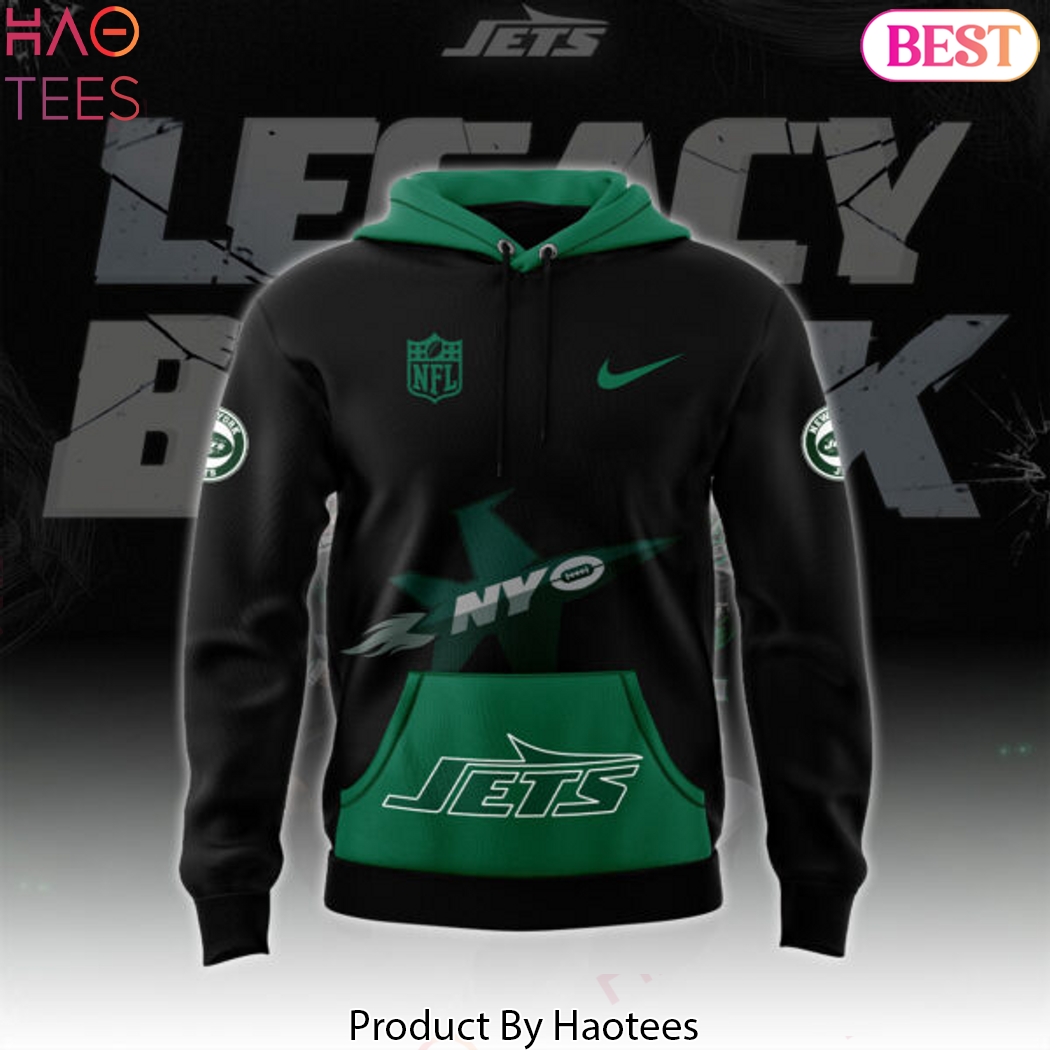 New York Jets Legacy Black Pullover - The Titans Of New York Hoodie New York Jets Legacy Black Pullover - The Titans Of New York Hoodie