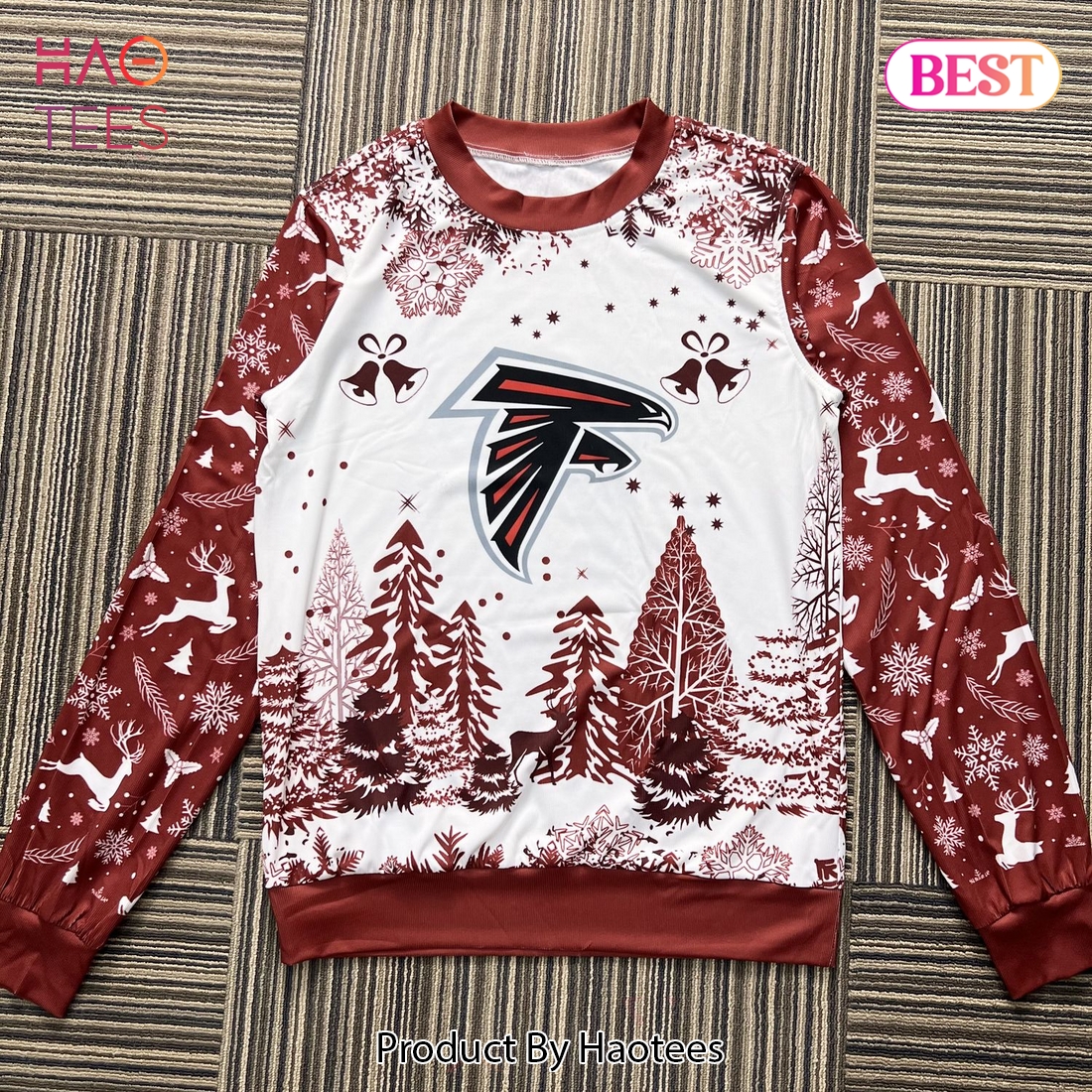 NFL Atlanta Falcons Special Christmas Ugly Sweater Design NFL Atlanta Falcons Special Christmas Ugly Sweater Design