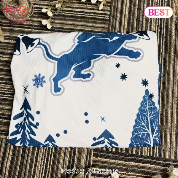 NFL Detroit Lions Special Christmas Ugly Sweater Design