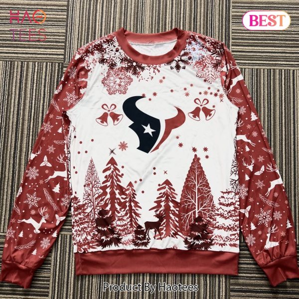 NFL Houston Texans Special Christmas Ugly Sweater Design