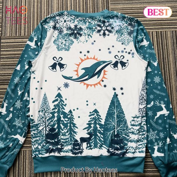NFL Miami Dolphins Special Christmas Ugly Sweater Design