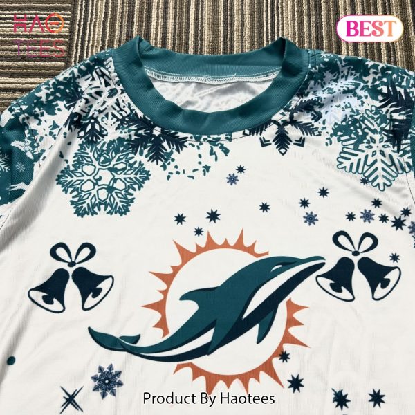 NFL Miami Dolphins Special Christmas Ugly Sweater Design