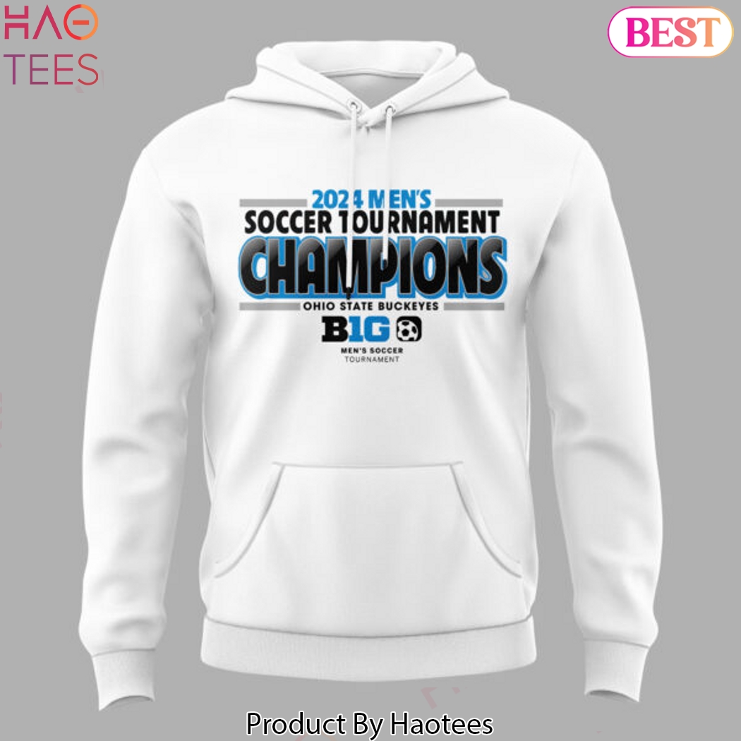 Ohio State Buckeyes Soccer 2024 Big Ten Tournament Champions Hoodie Ohio State Buckeyes Soccer 2024 Big Ten Tournament Champions Hoodie