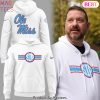 Ole Miss Rebels Mens Basketball Special Design Hoodie – White