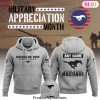 Personalized Texas Longhorns Football 2024 Military Appreciation Club Hoodie