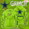 Personalized The Grinch x Dallas Cowboys For Fan Hoodie