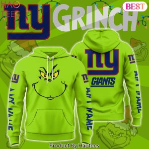 Personalized The Grinch x New York Giants Hoodie – Green