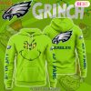 Personalized The Grinch x San Francisco 49ers Logo Design Hoodie