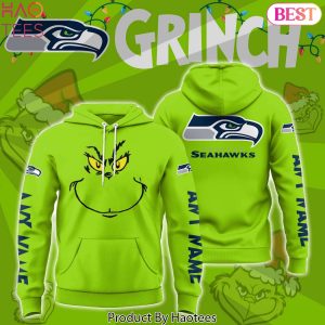 Personalized The Grinch x Seattle Seahawks For Fan Hoodie