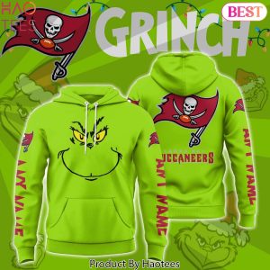 Personalized The Grinch x Tampa Bay Buccaneers For Fan Hoodie