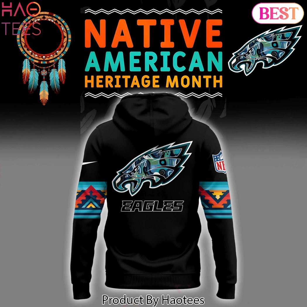 Philadelphia Eagles Native American Heritage Month Hoodie Philadelphia Eagles Native American Heritage Month Hoodie