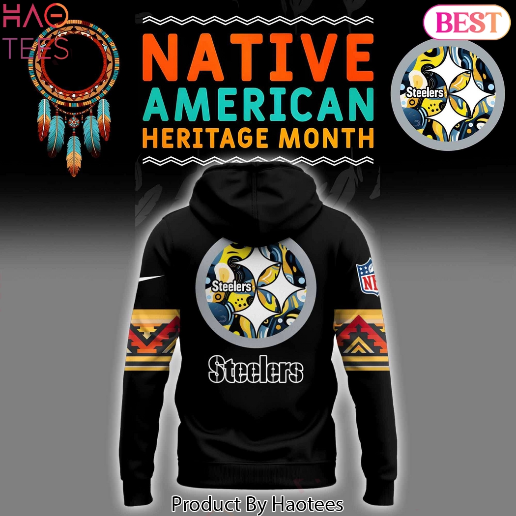 Pittsburgh Steelers Native American Heritage Month Hoodie Pittsburgh Steelers Native American Heritage Month Hoodie