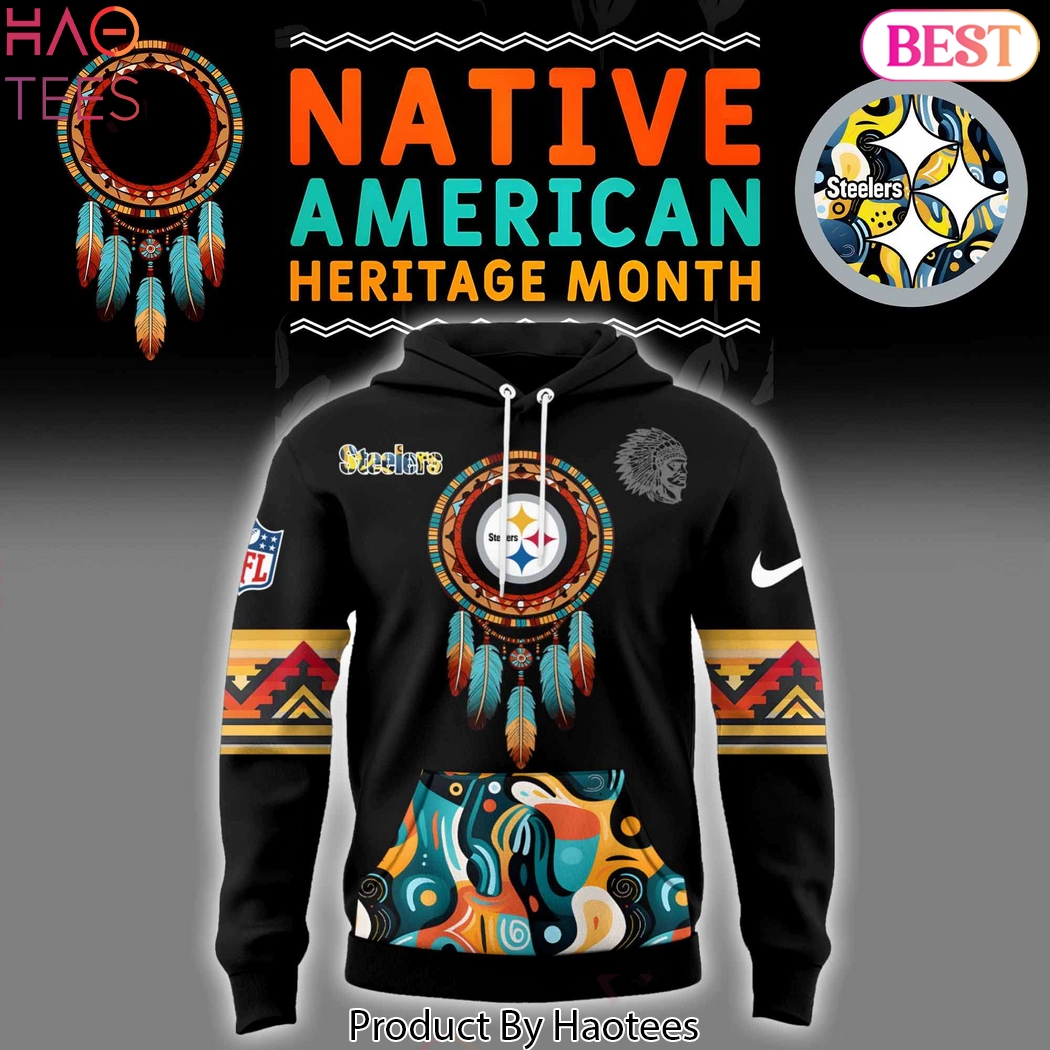 Pittsburgh Steelers Native American Heritage Month Hoodie Pittsburgh Steelers Native American Heritage Month Hoodie