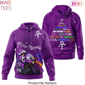 Prince – Merry Princemas Baltimore Special Design Hoodie – Purple