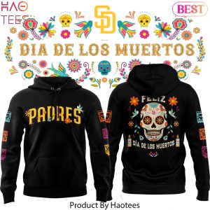 San Diego Padres 2024 Dia De Los Muertos Hoodie