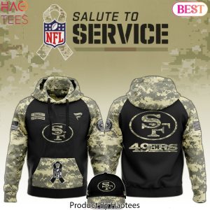 San Francisco 49ers 2024 Salute To Service Hoodie