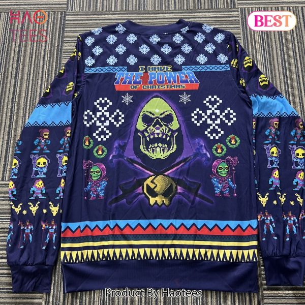 Skeletor Masters of the Universe Ugly Christmas Sweater