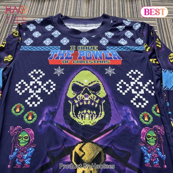 Skeletor Masters of the Universe Ugly Christmas Sweater