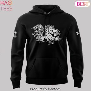 South Carolina Gamecocks Logo Black Design Hoodie