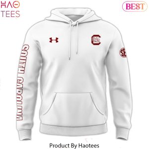 South Carolina Gamecocks Woman Basketball Design Hoodie – White