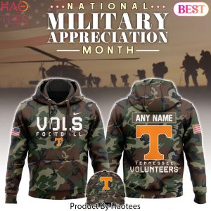 Tennessee Volunteers Football 2024 Military Appreciation Club Hoodie