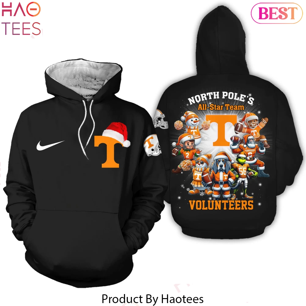 Tennessee Volunteers North Pole All-Star Team Design Hoodie Tennessee Volunteers North Pole All-Star Team Design Hoodie