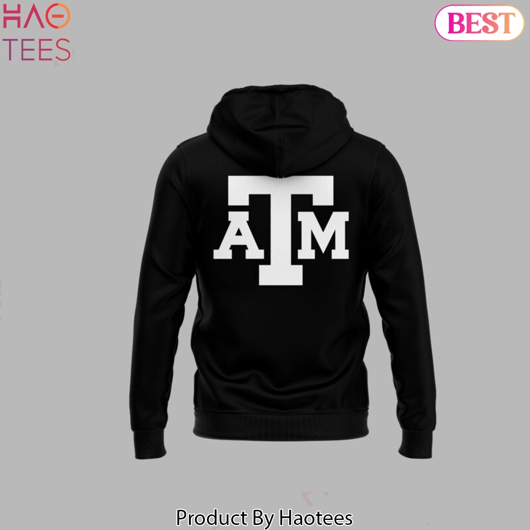 Texas A&M Aggies Football Logo Special Design Hoodie - Black Texas A&M Aggies Football Logo Special Design Hoodie - Black