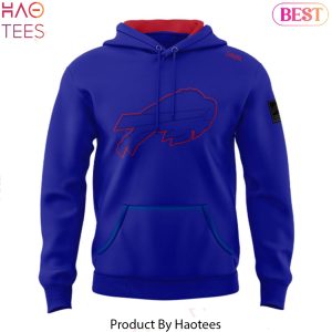 UNRL x Buffalo Bills Crossover Special Design Hoodie – Blue