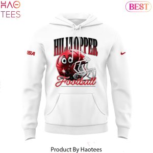 Western Kentucky Hilltoppers Football 2024 Design Hoodie – White
