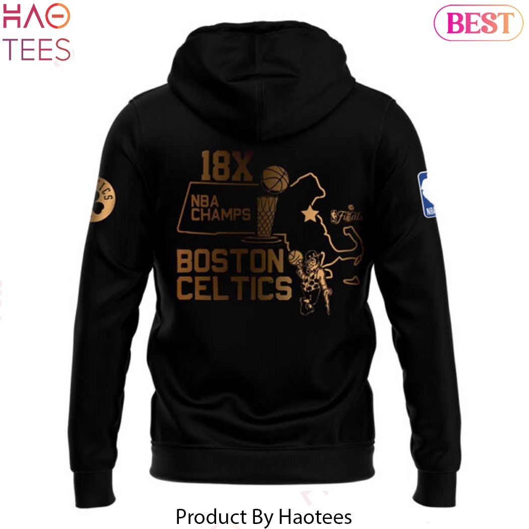18X Champions Boston Celtics Final Hoodie - Black 18X Champions Boston Celtics Final Hoodie - Black