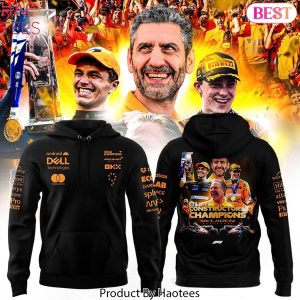 2024 Champions McLaren Formula 1 Team Black Hoodie