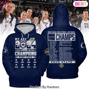 2024 Champions – We Are Penn State Nittany Lions Women Volleyball Design Hoodie