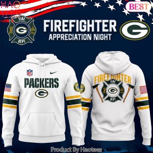 2024 Firefighter Appreciation Night Green Bay Packers Hoodie