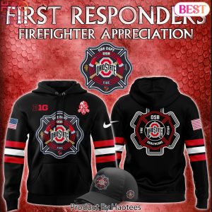 2024 Firefighter Appreciation Ohio State Buckeyes Hoodie
